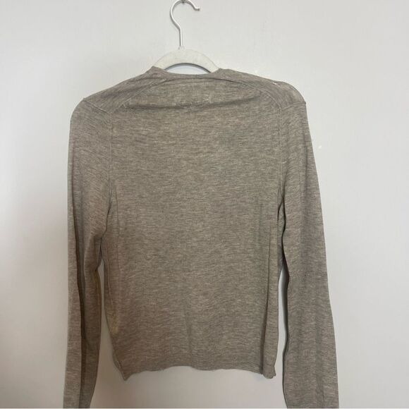 $328 Zadig & Voltaire Rivy Cashmere Sweater in Latte NWT with FLAW - Picture 11 of 11